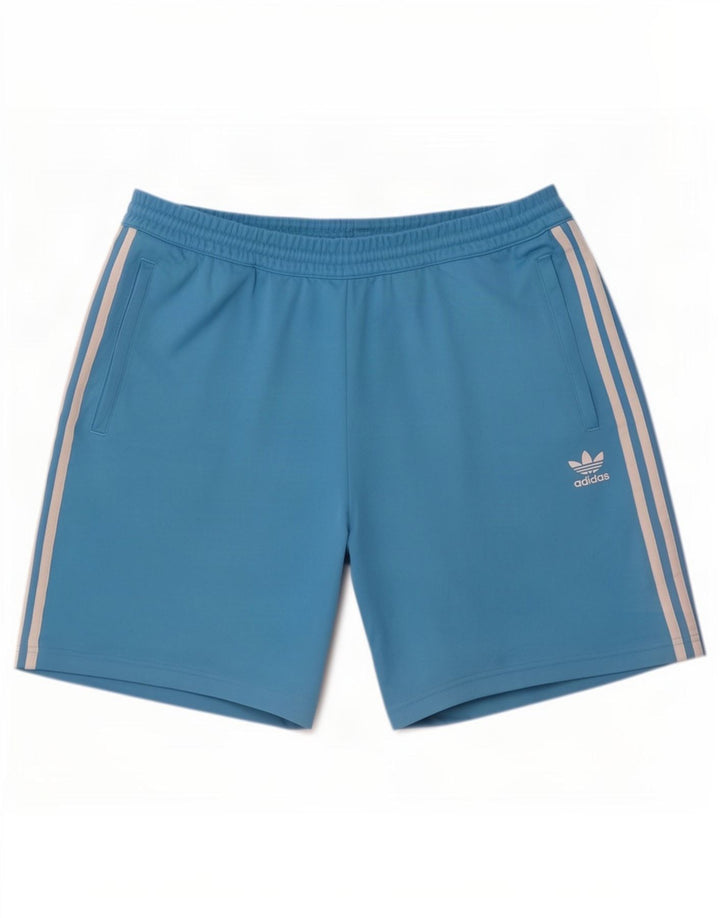 Adidas Herren Sport Shorts XL Blau Polyester