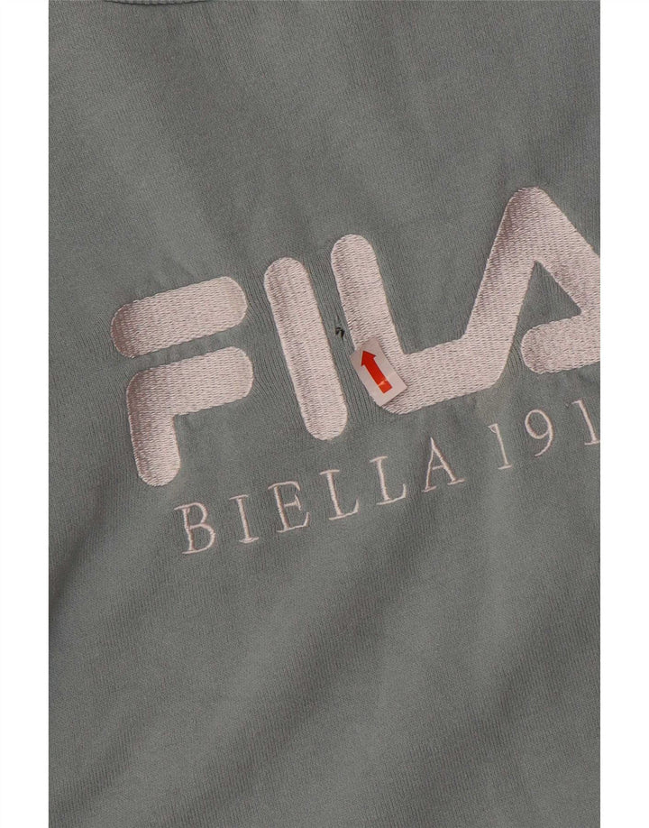 Fila Mädchen 15–16 Jahre, blaues Colourblock-Polyester