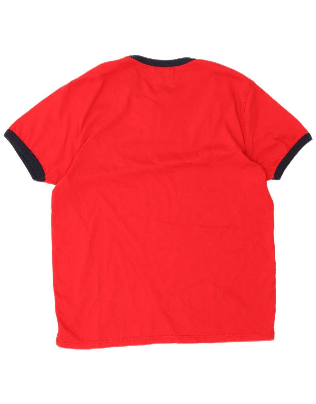 Fila Herren T-Shirt Top XL Rot Baumwolle