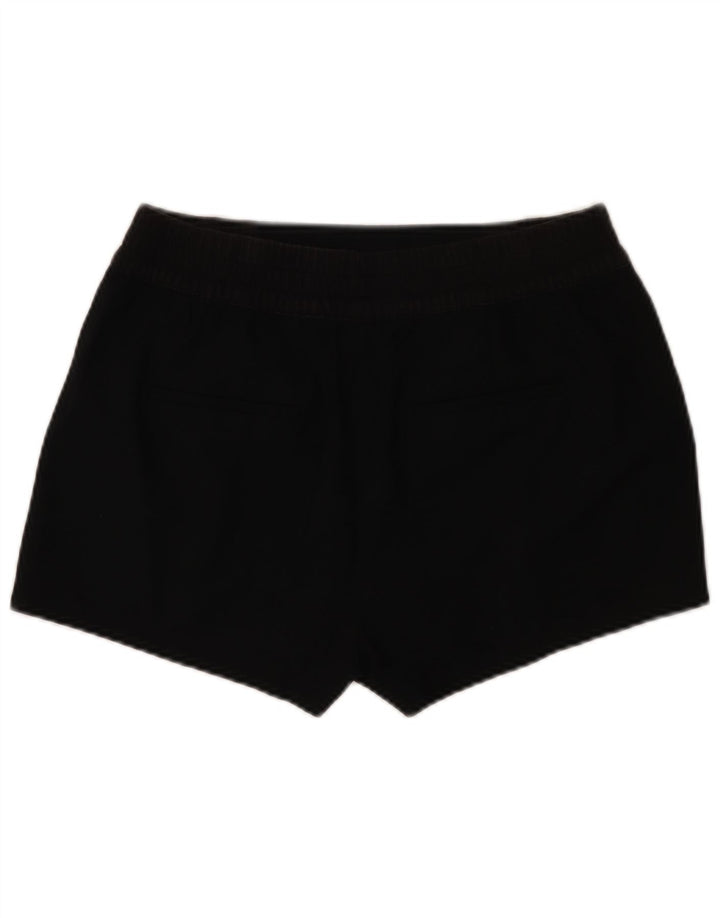 Zara Damen Freizeitshorts, Größe L, W32, Schwarz, Polyester