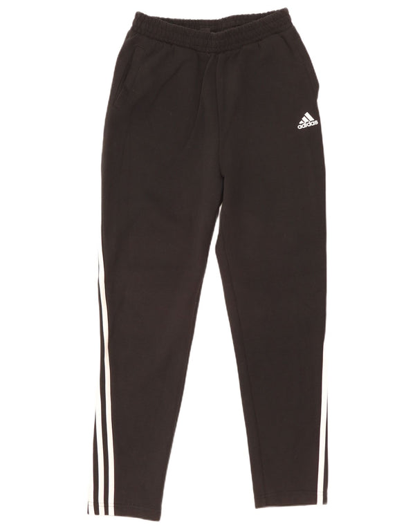 Adidas Trainingshose für Jungen, 13–14 Jahre, schwarze Baumwolle