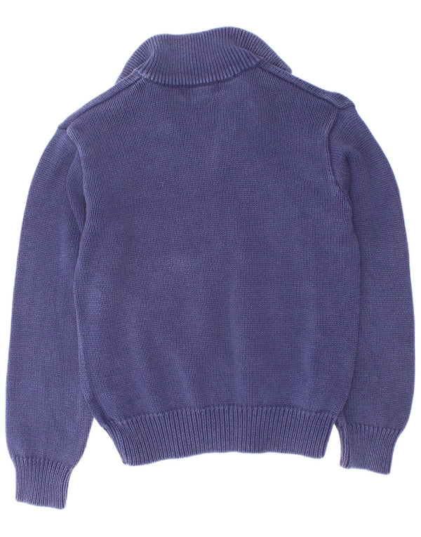 Polo Ralph Lauren Jungen-Pullover mit Reißverschluss am Hals, 9–10 Jahre, Größe S, Marineblau
