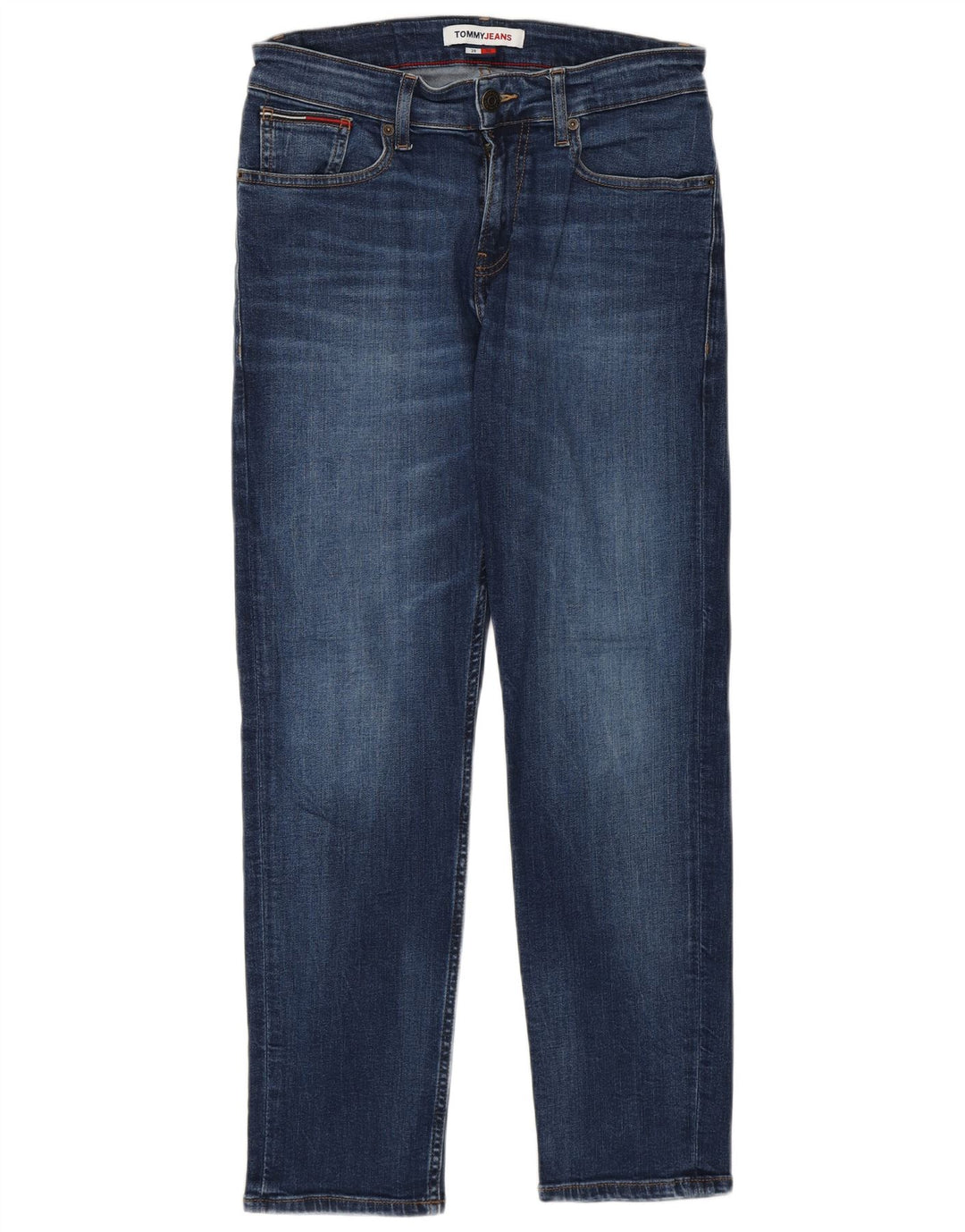 Tommy Hilfiger Damen Slim Jeans W28 L26 Blaue Baumwolle