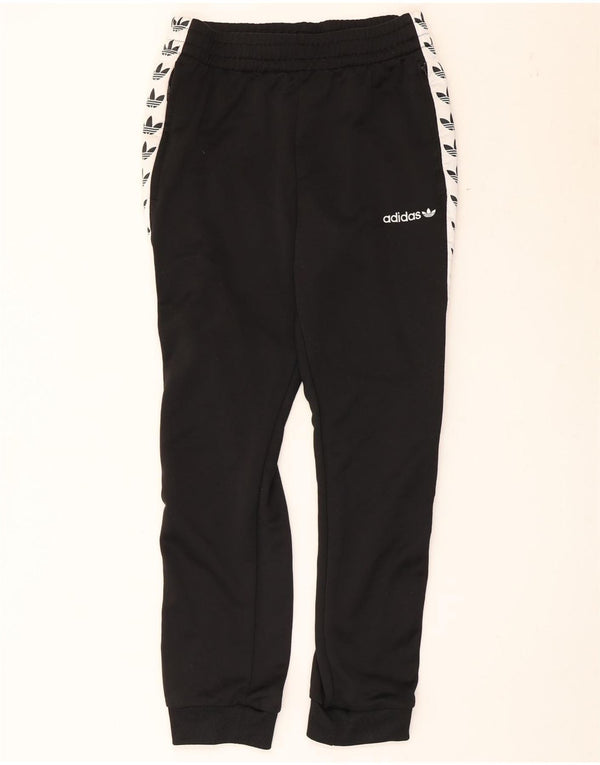 Adidas Herren-Trainingshose mit Grafik, mittelgroß, Schwarz, Farbblock