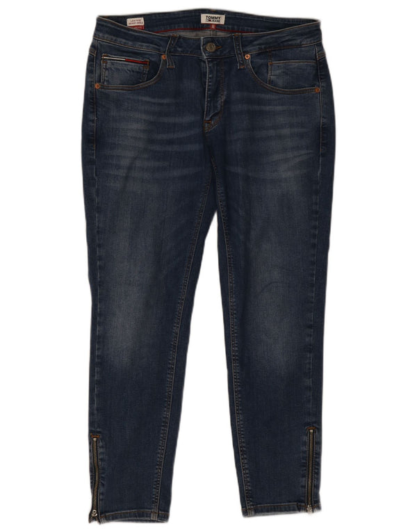 Tommy Hilfiger Damen Scarlett Low Waist Skinny Jeans W31 L26 Blaue Baumwolle