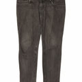 Diesel Damen Skinny Jeans W32 L30 Graue Baumwolle
