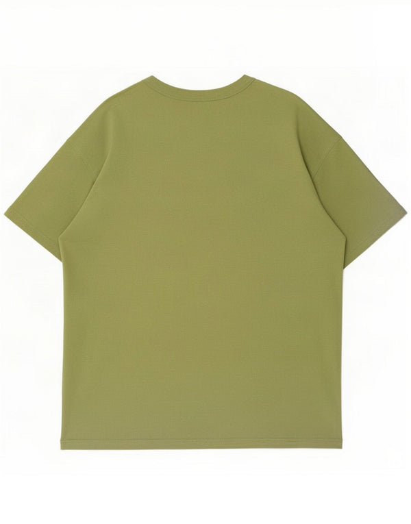 Nike Herren-T-Shirt mit lockerer Passform, groß, grüne Baumwolle