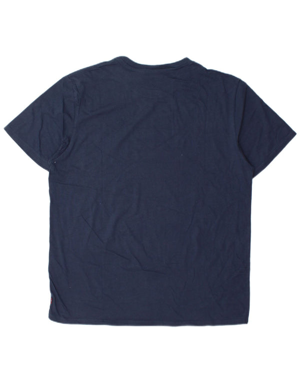 Levi's Herren-T-Shirt mit Grafik, XL, Marineblau, Baumwolle
