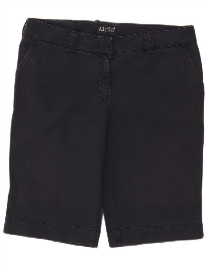Armani Herren Chinoshorts W30 Medium Marineblau