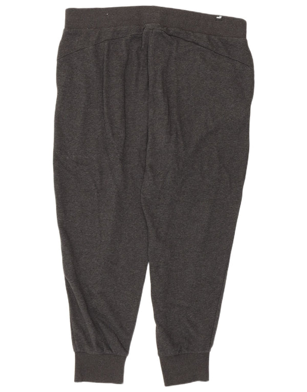 Puma Damen Trainingshose Jogger UK 18 XL Grau Baumwolle