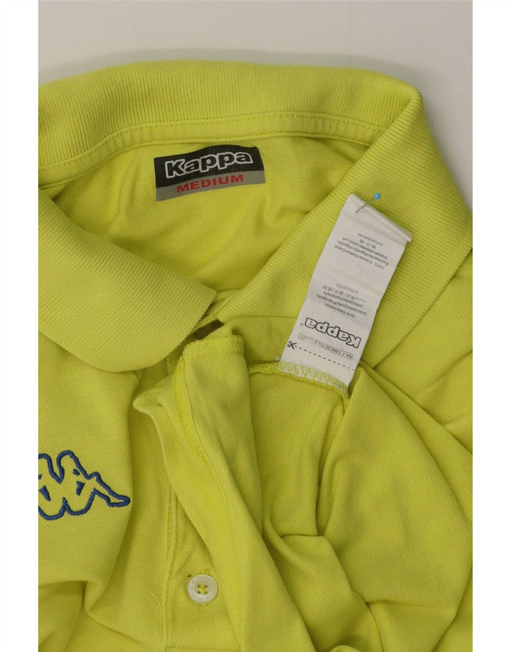 Kappa Herren-Poloshirt aus mittelgrüner Baumwolle