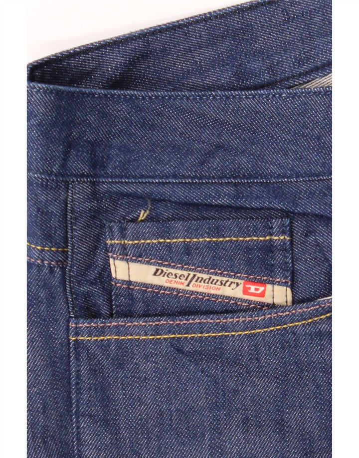 Diesel Herren Straight Jeans W32 L28 Blau