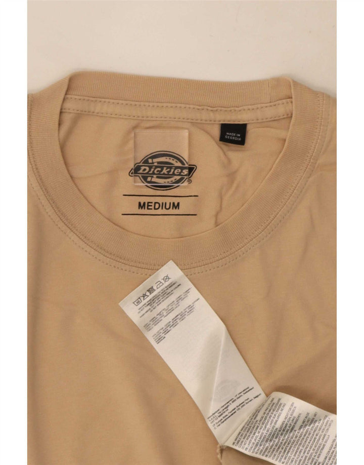Dickies Herren-T-Shirt-Oberteil aus Baumwolle in Mittelbeige