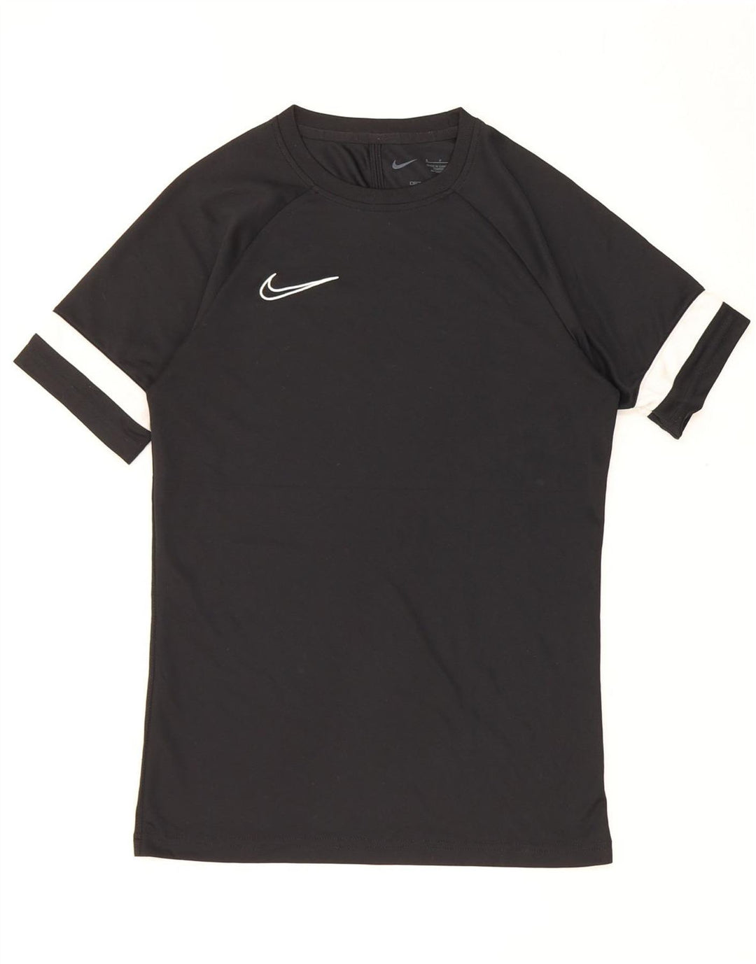 Nike Herren Dri Fit T-Shirt Top Small Schwarz