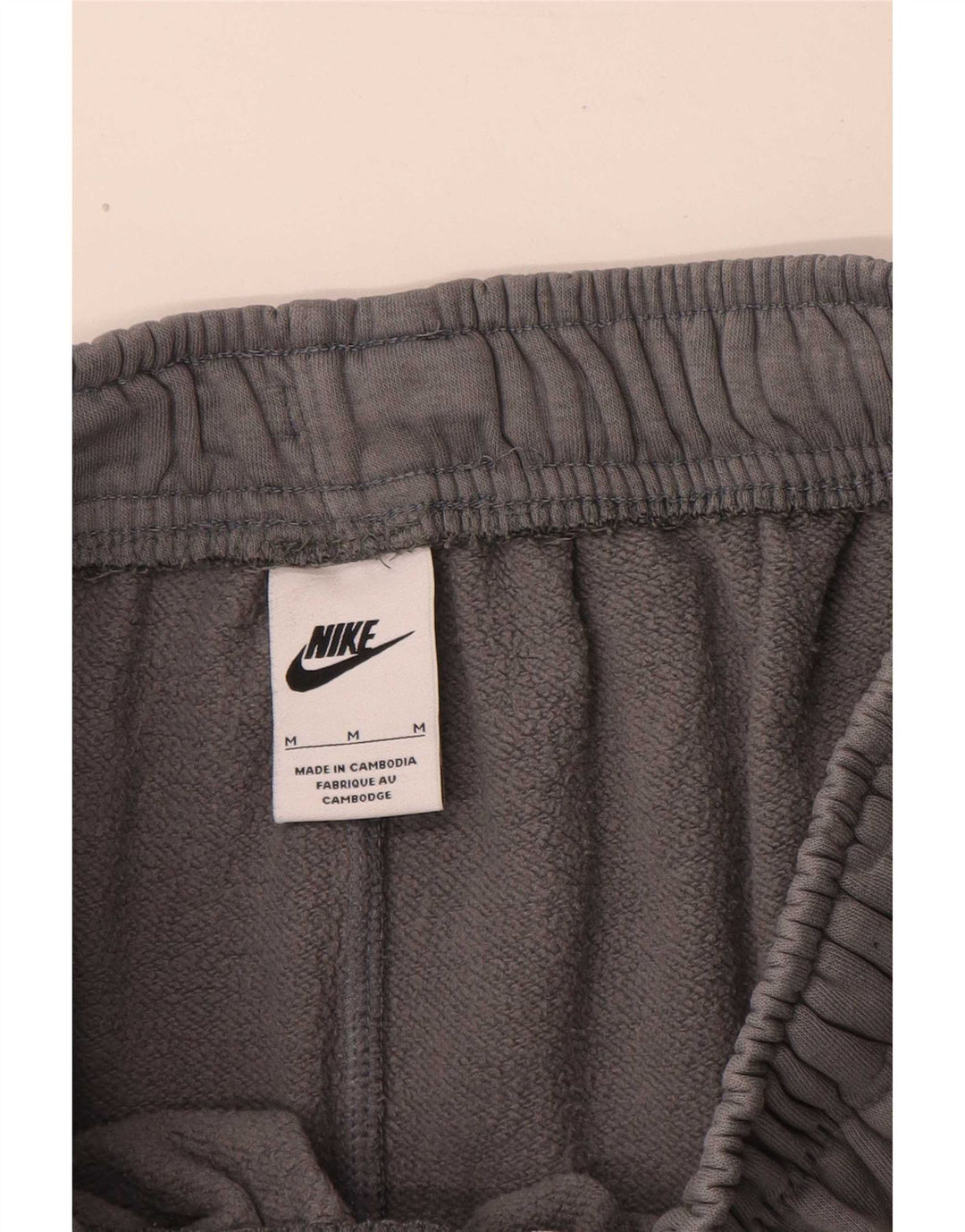 Nike Herren Cargo-Trainingshose, Jogginghose, mittelgraue Baumwolle
