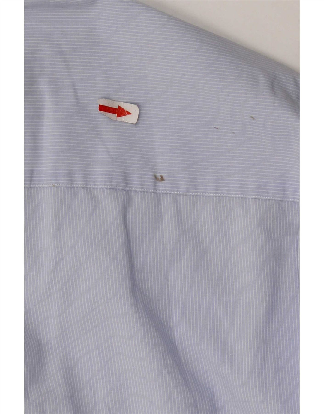 Massimo Dutti Herren-Hemd mit lässiger Passform, 2XL, blaue Nadelstreifen