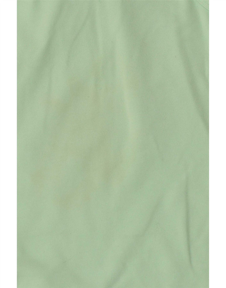 Adidas Damen Graphic Vest Top UK 14 Mittelgrüne Baumwolle