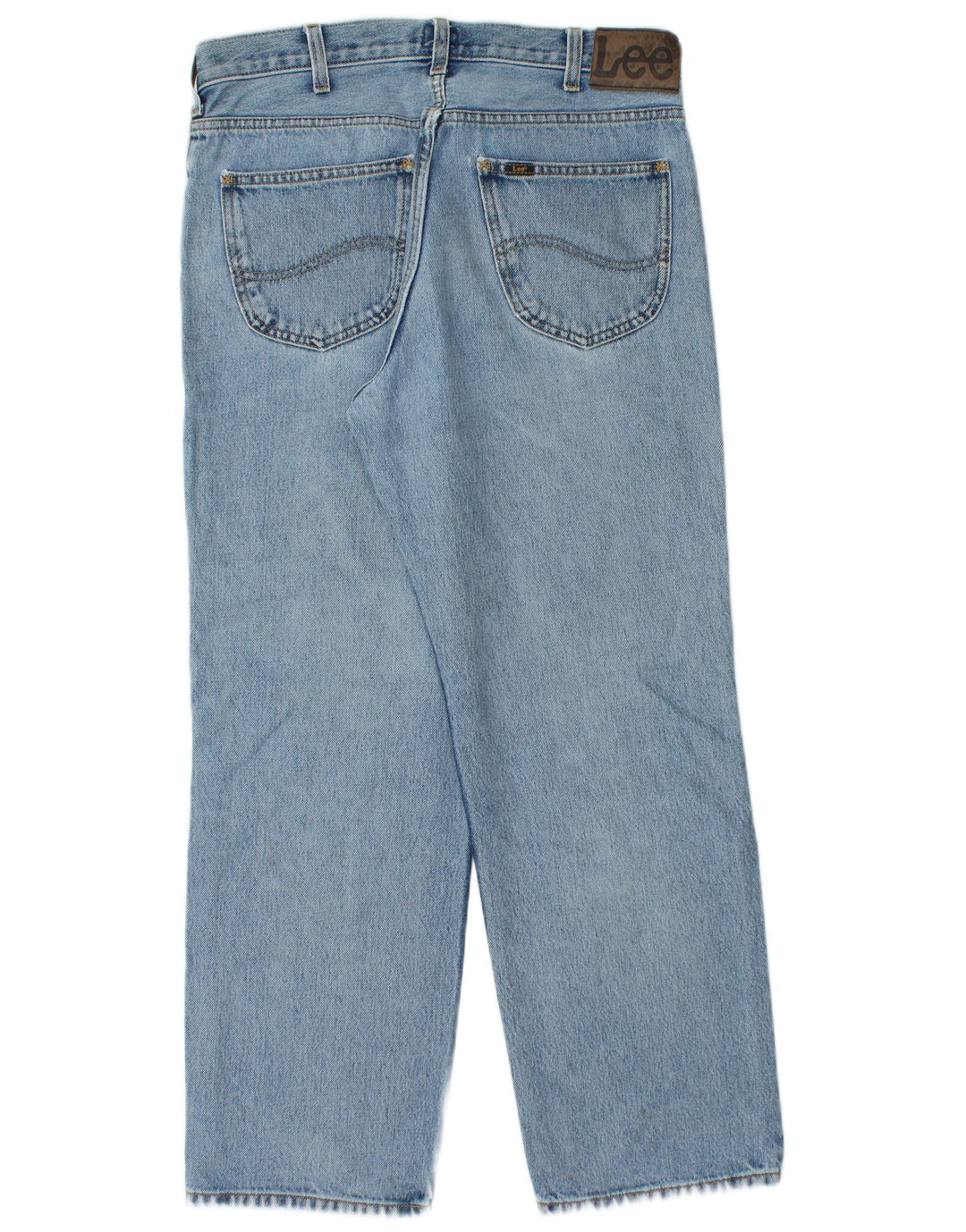 LEE Herren Brooklyn Comfort Straight Jeans W36 L30 Blaue Baumwolle