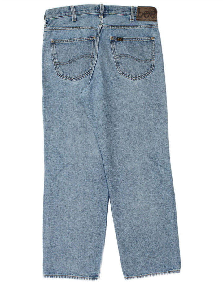 LEE Herren Brooklyn Comfort Straight Jeans W36 L30 Blaue Baumwolle