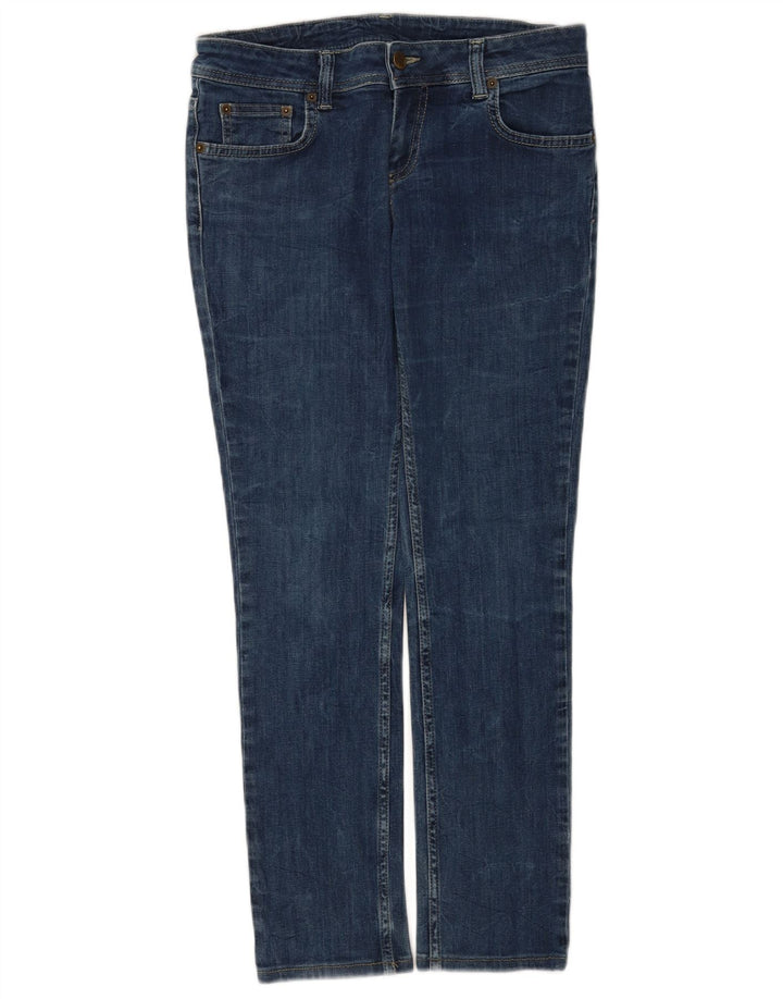 Iceberg Damen Slim Jeans W28 L28 Blaue Baumwolle