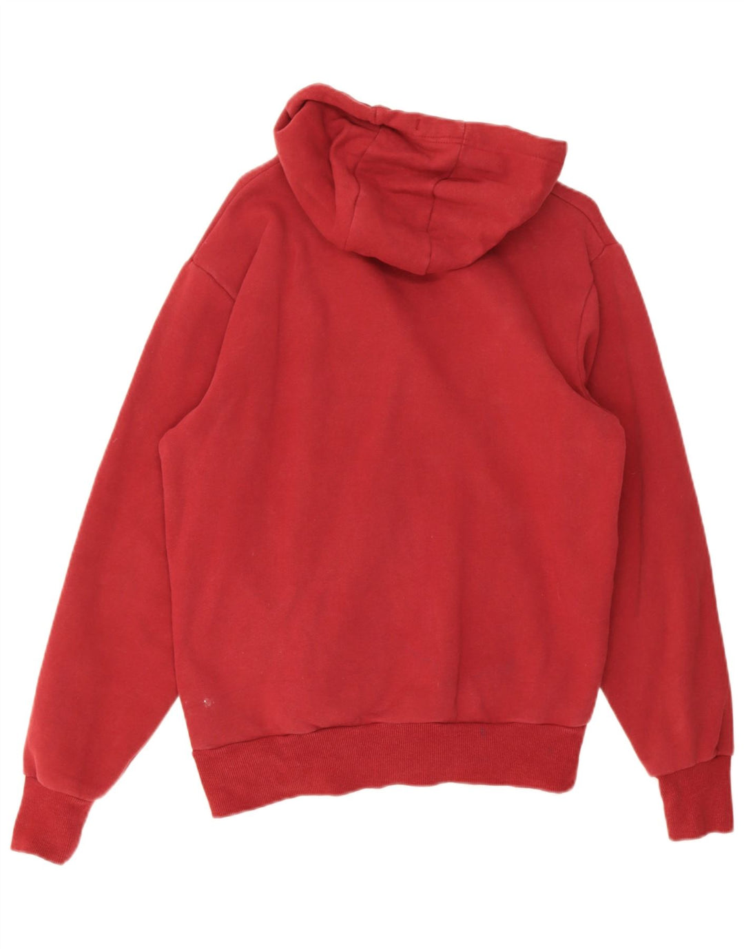 Ellesse Herren-Kapuzenpullover mit Grafik, mittelrote Baumwolle