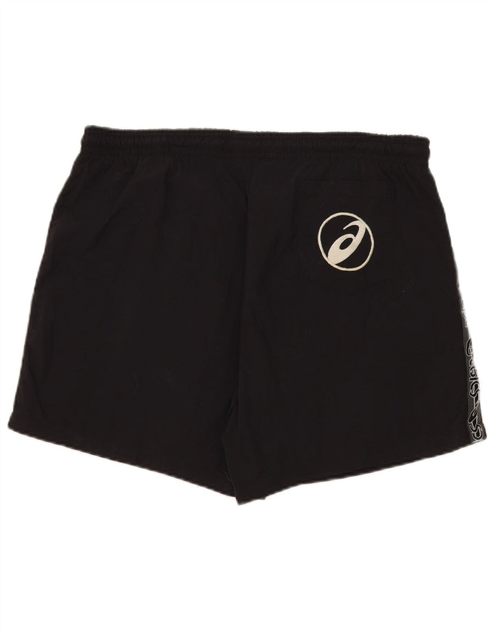 Asics Herren Graphic Sport Shorts XL Schwarz Polyamid