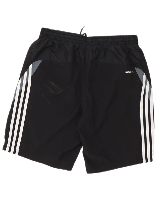 Adidas Herren Climalite Sport Shorts Small Schwarz Colourblock Polyester