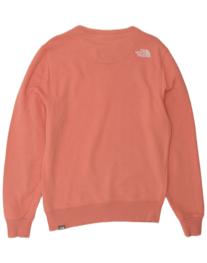 The North Face Herren-Sweatshirt mit Grafik, Größe S, rosa Baumwolle