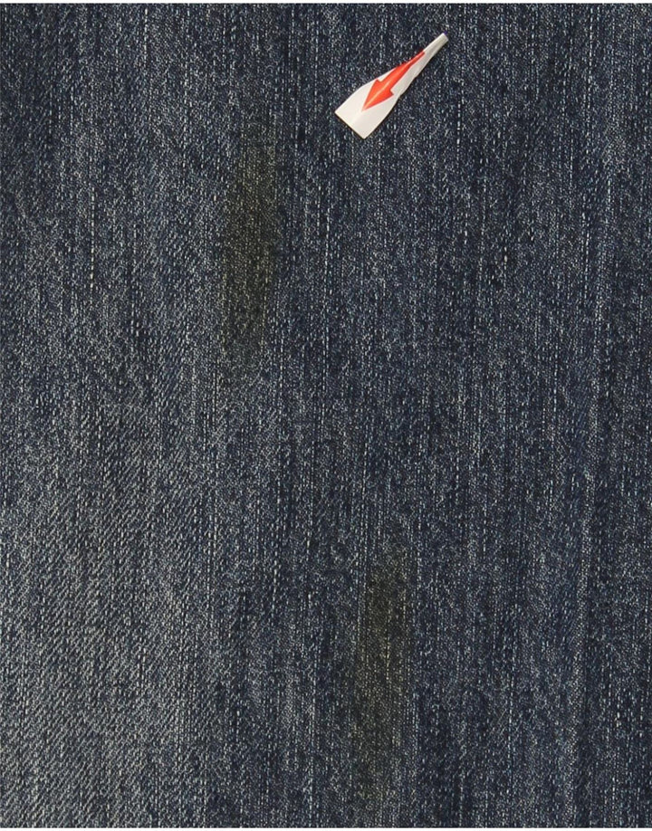 Levi's Herren 542 Distressed Bootcut Jeans W32 L34 Blaue Baumwolle