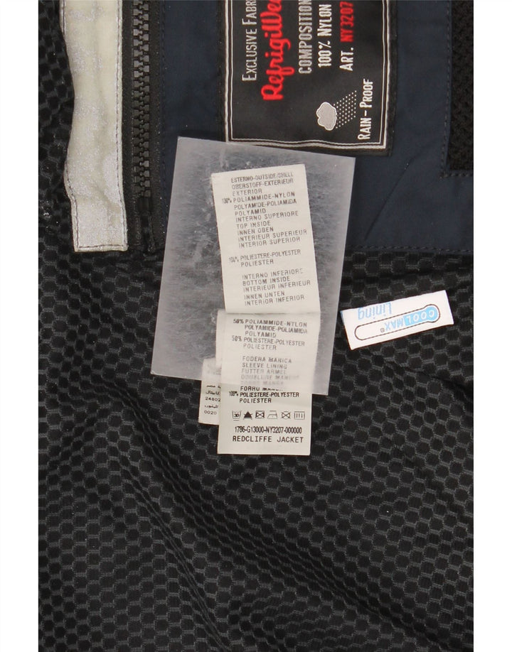 Refrigiwear Herren Bomberjacke UK 40 Large Marineblau Polyamid