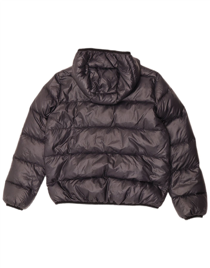 Seventy Wattierte Damenjacke mit Kapuze IT 44 Mittelschwarzes Polyamid