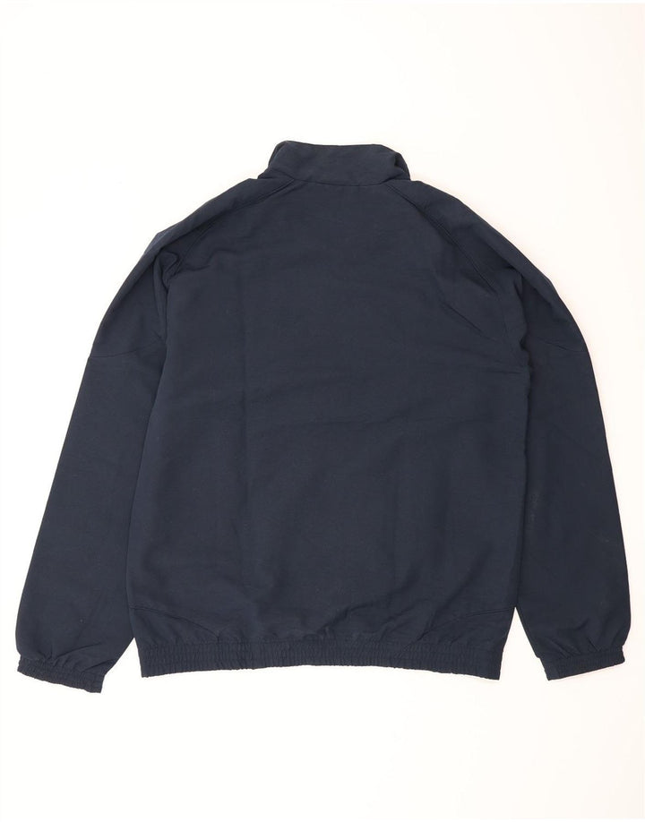 Adidas Herren-Trainingsanzug, UK, Größe 42/44, groß, marineblau, Polyester