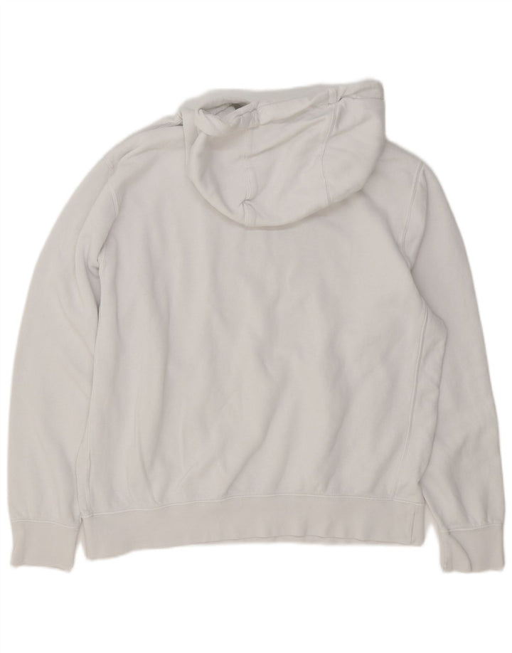 Nike Herren-Kapuzenpullover mit Grafik, groß, aus weißer Baumwolle