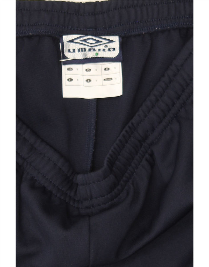 UMBRO Mens Tracksuit Trousers Small Navy Blue Polyester Vintage Umbro and Second-Hand Umbro from Messina Hembry 