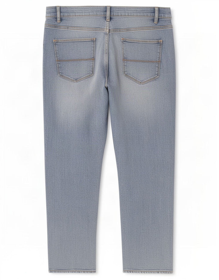 Marks & Spencer Herren Slim Jeans W38 L29 Blaue Baumwolle
