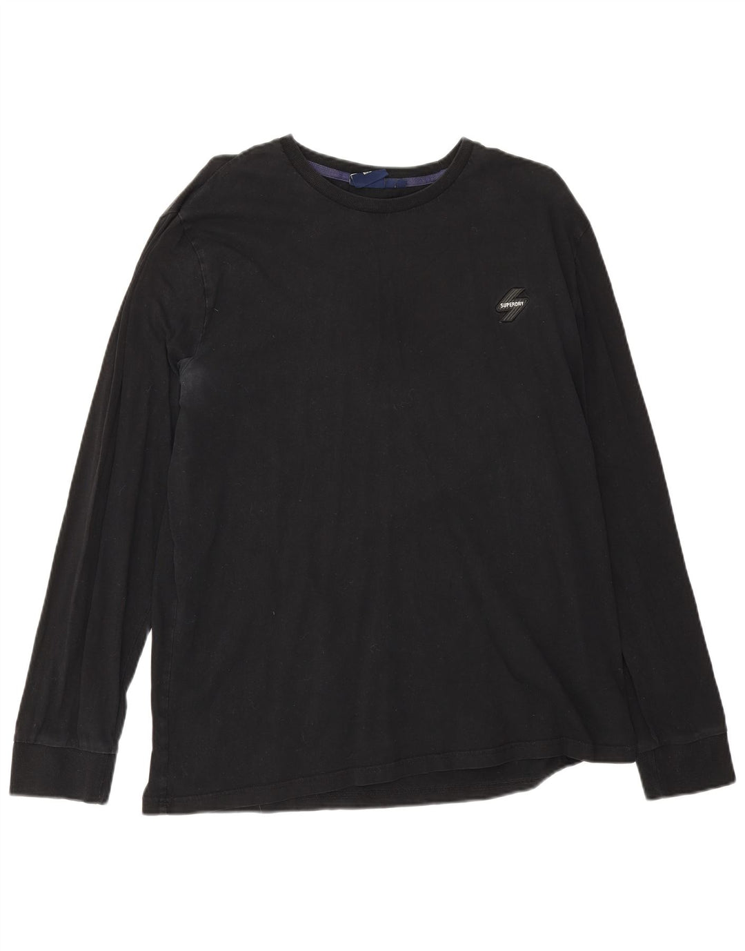 Superdry Herren Top Langarm 2XL Schwarz