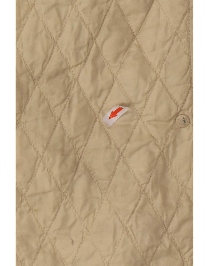 Moncler Damen Steppjacke Größe 4 XL Beige