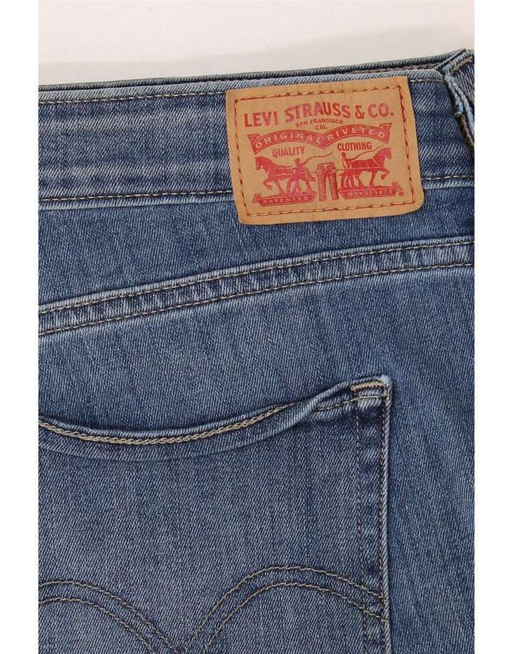 LEVI'S Womens Denim Shorts US 16 2XL W32 Navy Blue Cotton Vintage Levi's and Second-Hand Levi's from Messina Hembry 