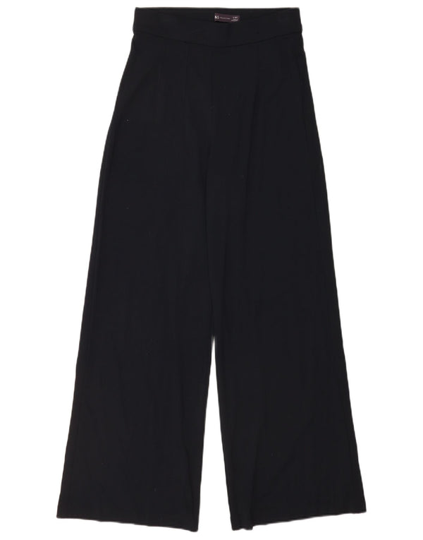 Marks & Spencer Damen-Hose mit hoher Taille, UK 8, Größe S, W26, L28, Marineblau
