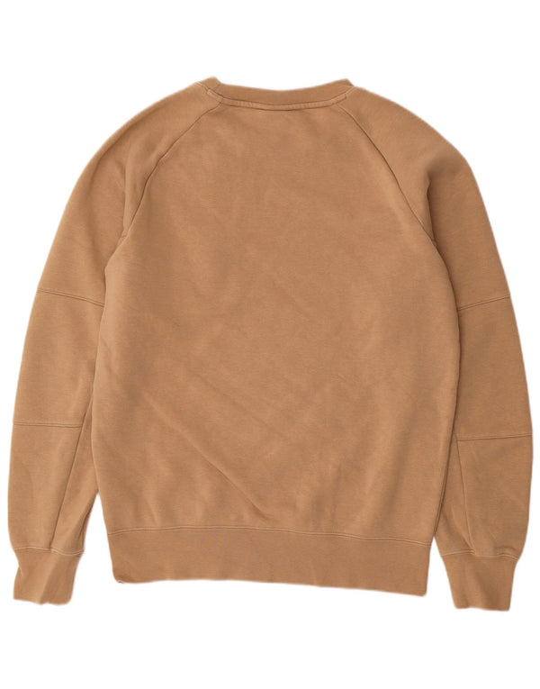 Nike Mens Air Max Graphic Sweatshirt Jumper Small Beige Colourblock Sports