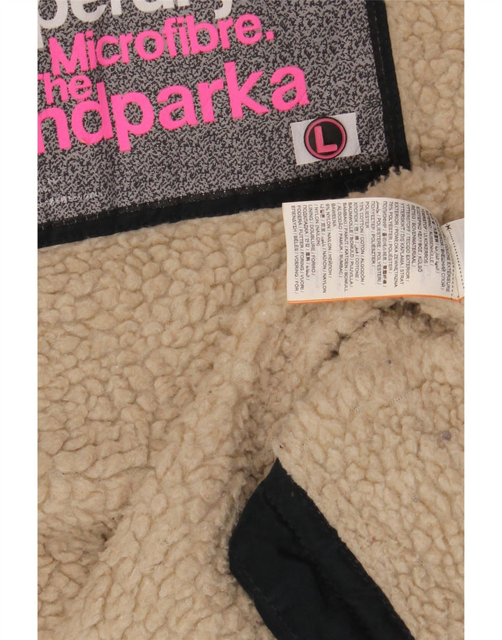 Superdry Damen The Windparka Windjacke UK 16 Large Marineblau