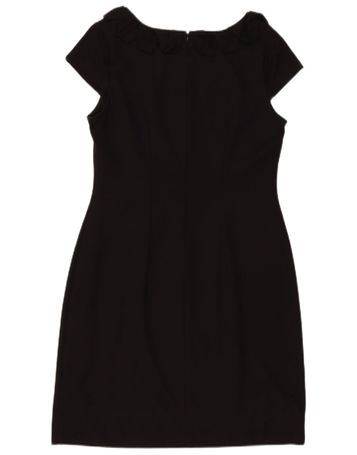 Marks & Spencer Damen Etuikleid UK 14 Large Schwarz Polyester