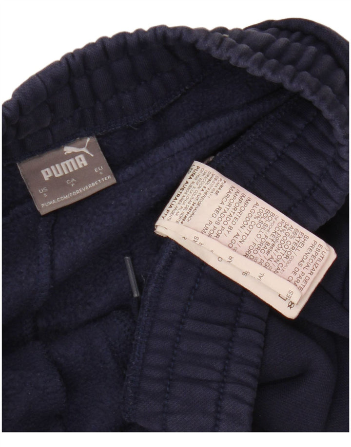 PUMA Herren-Trainingshose, klein, marineblau, Baumwolle