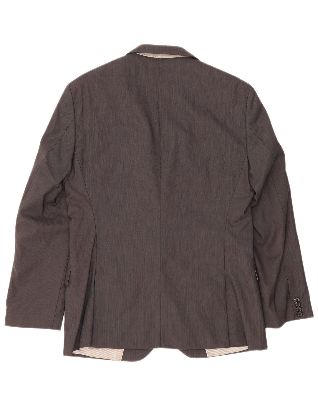 Hugo Boss Herren-Blazer mit 2 Knöpfen, EU 46, kleine graue Wolle