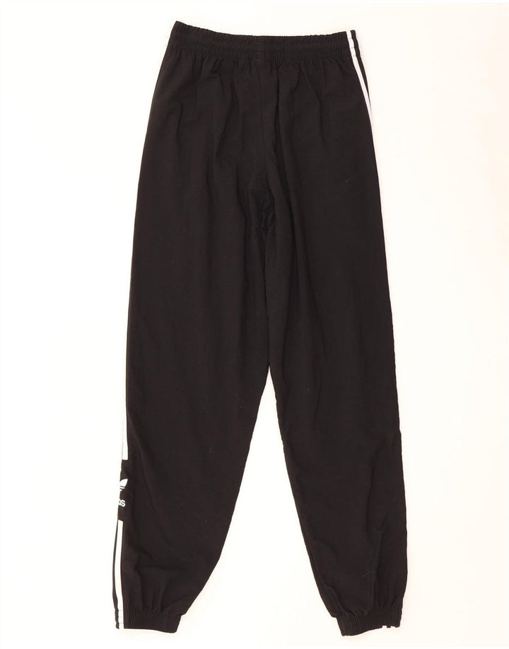 Adidas Damen-Trainingsanzug mit Grafik, Jogginghose, UK 8, Größe S, Schwarz, Polyester