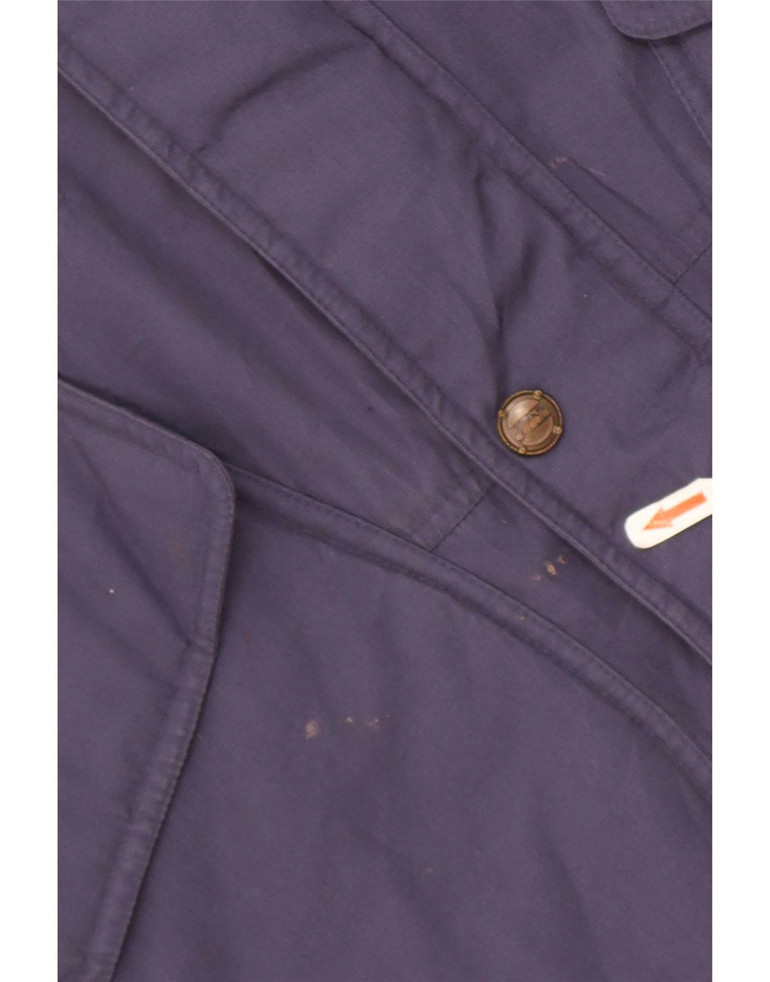 Diadora Herren-Windbreaker-Jacke, UK 40, Größe L, Marineblau, Polyester