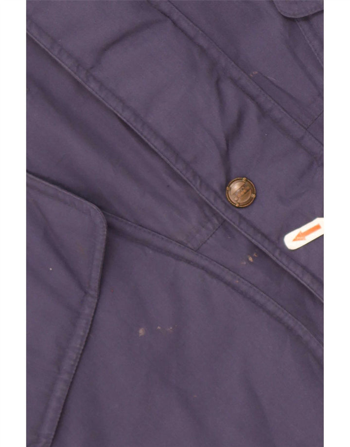 Diadora Herren-Windbreaker-Jacke, UK 40, Größe L, Marineblau, Polyester