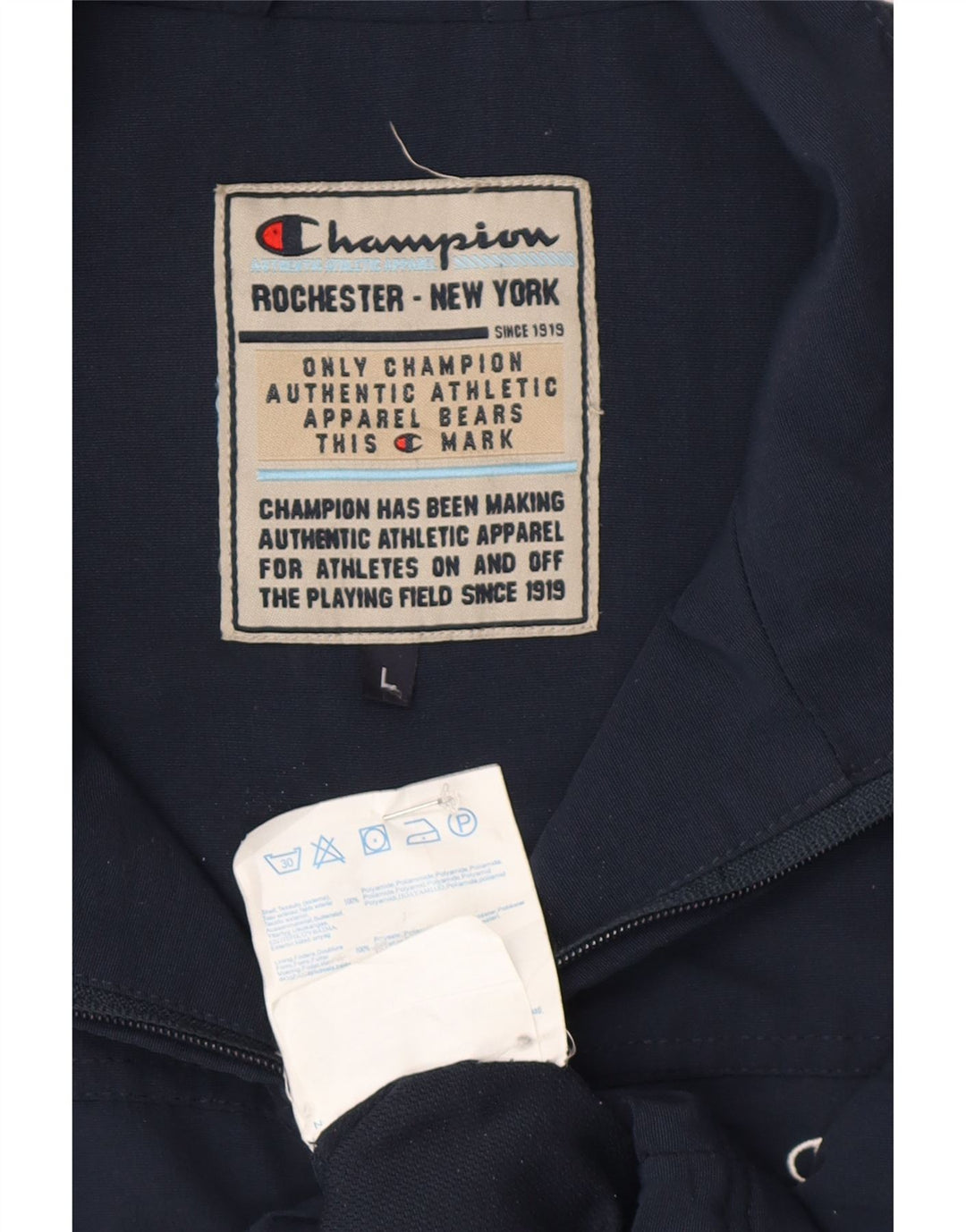 Champion Herrenweste UK 40 Large Marineblau Polyamid