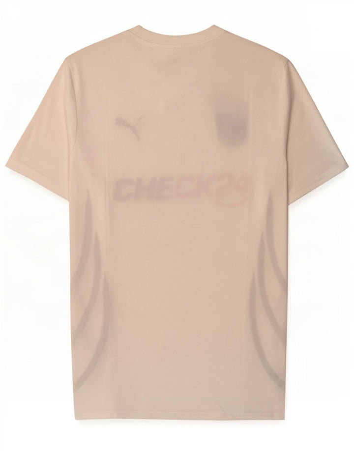 Puma Herren Deutshland Graphic T-Shirt Top Small Weiß Polyester
