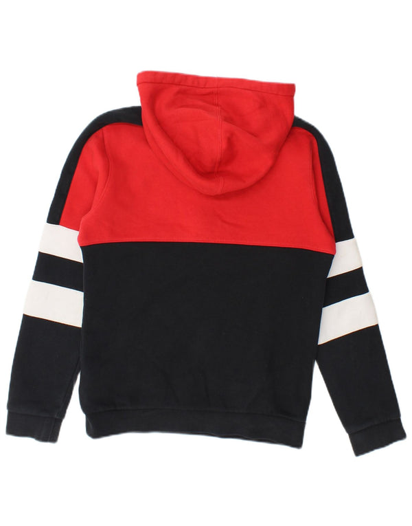 Nike Kapuzenpullover mit Reißverschluss für Jungen, 10–11 Jahre, Mittelschwarz, Farbblock